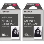 Resim Instax mini Monochrome Siyah-Beyaz 10x2 Film Seti 