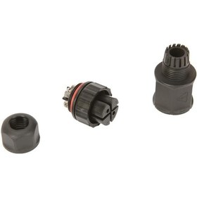 Resim Wpf-02000m25 Dişi Kablo Tip 2pin Ip68 Vidalı Konnektör Ttf 