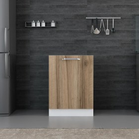 Resim Minar Mutfak Alt Modül 1K1R 60CM Dolap Beyaz/dore - D1 
