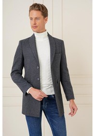 Resim Ka 084 Slim Fit Lacivert Spor Kaban Lacivert 