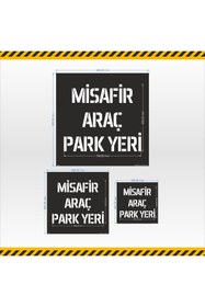 Resim isgtabelam 60x60 Cm /kompozit /Misafir Araç Park Yeri Boyama Şablonu 