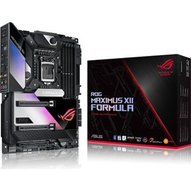 Resim ROG Maximus XII Formula Intel Z490 DDR4 4800 MHz (OC) Lga1200 AX Wifi + Bt Atx Anakart 