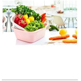 Resim Çok Amaçlı Kare Çiftli Süzgeç Renkli Royaleks-çnk2229 Çok Renkli 