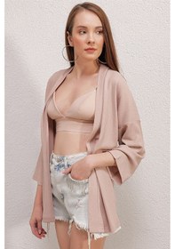 Resim Bigdart Gabria Yarasa Kol Kimono Taş 