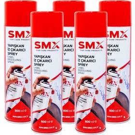 Resim SMX Yapışkan Iz Çıkarıcı Sprey 500 ml 5 Adet 