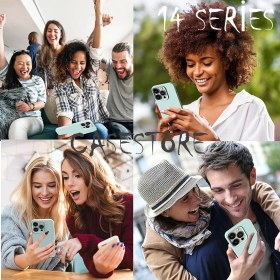 Resim M.TK Moveteck Iphone 14 Pro Max 6.7inç Uyumlu Kamera Lens Çıkıntılı Içi Kadife Silikon Soft Mat Renkli Liquid Yumuşak Şık Yeni Kapak Sıvı Süet 