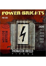 Resim Gitar Aksesuar Elektro Power-brights Tel Thomastik Infeld Th-pb109 