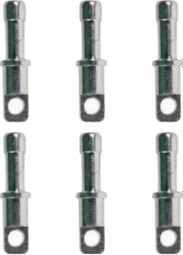 Resim Suntek Tenteler Için 8,5 Mm/0.33 Inç Çadır Kutupları Gümüş 