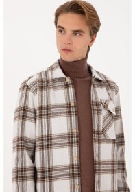 Resim U.s. Polo Assn. Erkek Haki Gömlek Desenli 50316599-vr027 Hakı 