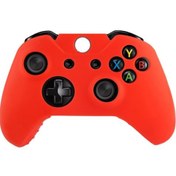 Resim Xbox One İçin Esnek Silikon Koruyucu Kılıf Kırmızı 