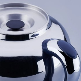 Resim Korkmaz Hanedan Azura Inox Krom Semaver 