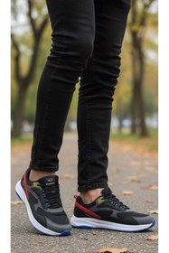 Resim Wanderfull Spor Ayakkabı Erkek Siyah Ortopedik Hafif Rahat Taban Hava Alan Üst Malzeme 4233 