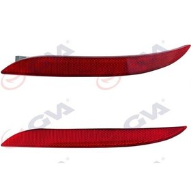 Resim Gva 9104818 - Tampon Reflektoru Arka Sol Bmw E60 Lcı 07 09 