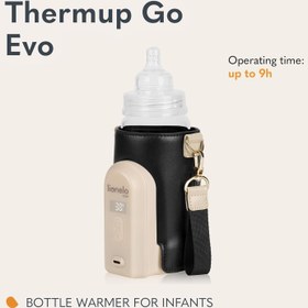 Resim Thermup Go Evo Taşınabilir Biberon Isıtıcı, 38-50°C Arası 5 Sıcaklık Seçeneği, USB-C Şarj, LCD Ekran 