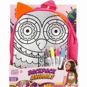 Resim Nessiworld Pretty Pinky Boyanabilir Desenli Baykuş Sırt Çantası 