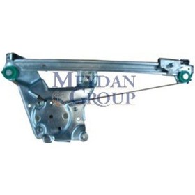 Resim 1345-1935 Audı A100- 92/95 Arka Cam Krikosu Sağ Elektrikli/motorsuz 