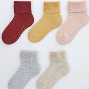 Resim MEM SOCKS 5'li Kaydırmaz Havlu Çocuk Çorabı 