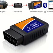 Resim Kablosuz OBD2 Tarayıcı - Tam Sistem Taraması, Emisyon Testi, Android ve iOS için Gerçek Zamanlı Veri Analizi, Çoğu Araçla Uyumlu, Pil Gerektirmez, Araç Teşhisi, Modern Gadget, Dayanıklı Yapı, Araç Teşhisi Aracı, Kompakt Tasarım, Yüksek Kaliteli Bağlantı 