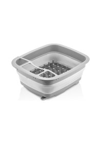 Resim Golden Rod Gri Katlanabilir Bulaşıklık 9 Litre Beyaz - Gri 