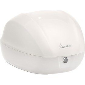 Resim Vespa Primavera/Sprint Parlak Beyaz Top Case-Çanta 32LT (Bianco Color Vibe, Bianco B04) / PIAGGIO 