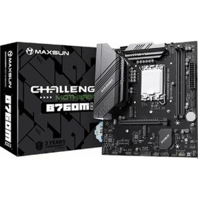 Resim Maxsun Challenger B760m-n D5 V2 Ddr5 Hdmı Pcıe 4.0 1700p Matx 