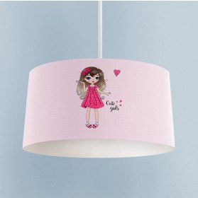 Resim BAMBAŞKA MODA Cute Girls Tatlı Kız Avize Bmav-013 