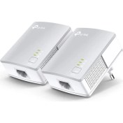 Resim TL-PA4010KIT, AV600 Nano Powerline Adaptör Başlangıç Kiti 