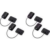 Resim Lillian 4'lü Buzdolabı Kilidi Kombinasyonlu Paket, Çocuklar Için Güvenli Buzdolabı, Çocuk Güvenlik Dolap Pencere Kilitleri, Bebek Kapısı (Yurt Dışından) 