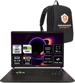 Resim MSI Vector 16 i7 13700HX 32GB 4TB SSD RTX4080\u002F12GB 16\ FHD+ 144HZ FDOS A13VHG-495TR & PER4 ÇANTA 