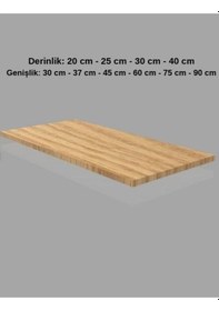 Resim 1 Adet Ahşap Raf - Suntalam Tekli Raf 40x45 Cm Çok Renkli 