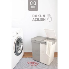 Resim Özbience Ikili Çamaşır ve Çöp Sepeti Seti, Pratik ve Şık Ev Düzeni 