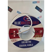 Resim Bluemaster Rg6U4 48Tel 100Mt Makaralı Anten Kablosu (Yeni) Diğer