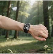 Resim Gaojunshop01 Yeşil Dokunmatik Ekran Kare Spor Elektronik Saat Outdoor Koşu Balıkçılık Hediyeli Unisex Diğer 