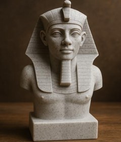 Resim mısır tanrısı biblo dekoratif obje heykel Egyptian Pharaoh Statue 