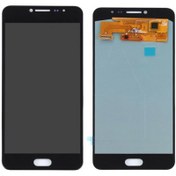Resim Samsung Galaxy C7 C7000 LCD Ekran Dokunmatik Servis Orj Siyah 