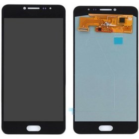 Resim Samsung Galaxy C7 C7000 LCD Ekran Dokunmatik Servis Orj Siyah 