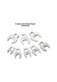 Resim Kosona 3/8 İnç Değiştirilebilir Uçlu Hızlı Ratchet Anahtar, L Şekilli İki Fonksiyonlu, 8 Parça Borazan Seti - Profesyonel Ve Ev Kullanıma Uygun 