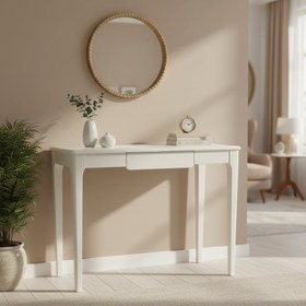 Resim Soft Ahşap Dresuar, Çekmeceli Makyaj Masası 