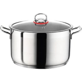 Resim Hascevher Enzo 24x14 Cm Derin Çelik Tencere Çelik 