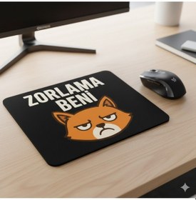Resim Zorlama Beni Tasarımlı Mouse Pad 23x19cm Fare Altlığı Kaydırmaz Taban Mousepad 