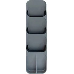 Resim 5 Bölmeli Gri Çekmece Kaşıklık, Düzenleyici ve Pratik Organizer 