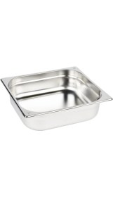 Resim Çelik Gastronom/gastronorm Küvet Gn 2/3-100 (35,4 x 32,5 x 10 Cm) 