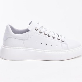 Resim Derinet Hakiki Deri Kadın Sneaker 