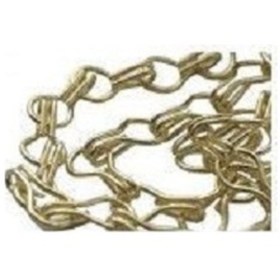 Resim Floresan Zinciri Abajur Armatür Aski Zinciri Sari 100 Metre 