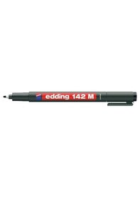 Resim Edding Asetat Kalemi Permanent M Seri 1 MM Siyah 142 M 10 Adet Siyah 