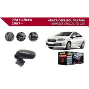 Resim Fiat Linea 2007- Punto Araca Özel Kol Dayama Siyah 