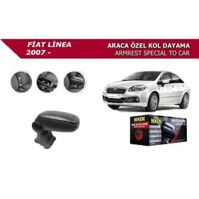 Resim Fiat Linea 2007- Punto Araca Özel Kol Dayama Siyah 
