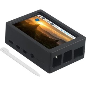 Resim Genel Markalar Güvenilir 3 5 TFT Dirençli Dokunmatik Ekran, ABS Kasalı, Pi 4 Model B Uyumlu (A) 