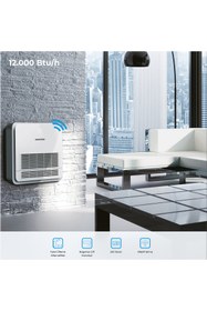 Resim QUATECH 12.000 Btu/h A++ Enerji Sınıfı R32 Konsol Tipi Inverter Klima 