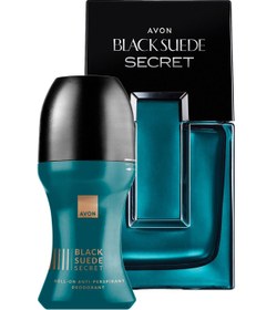 Resim Avon Black Suede Secret Erkek Parfüm ve Rollon Paketi 